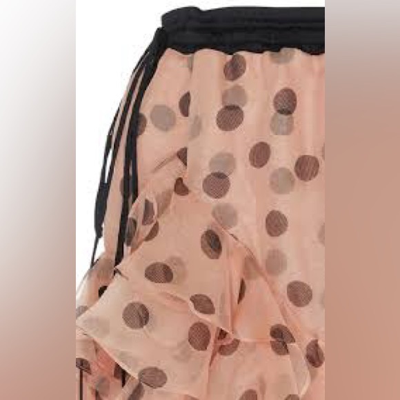 **NWT Johanna Ortiz Walking Palm Organza Skirt** - Picture 7 of 16